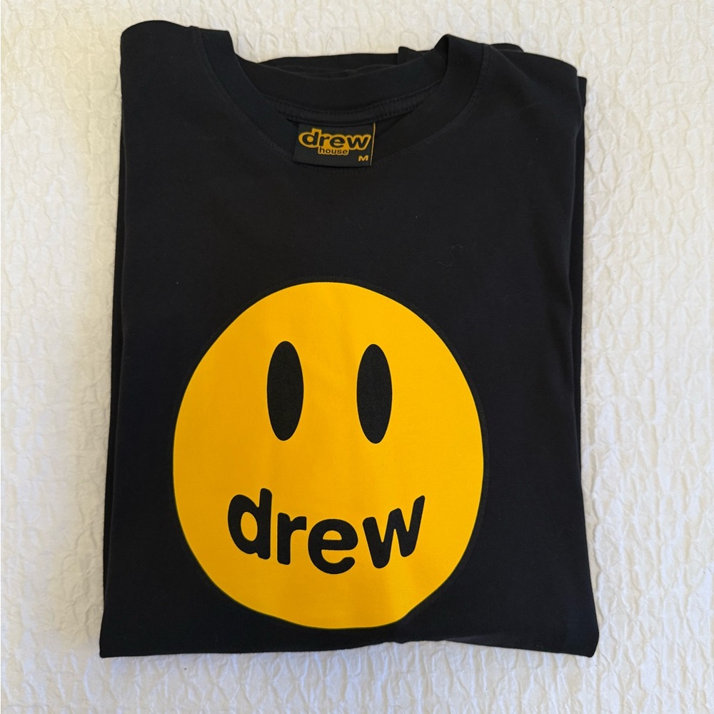 DREW Black and Yellow Smiley Face Tee - Picture 3 of 11